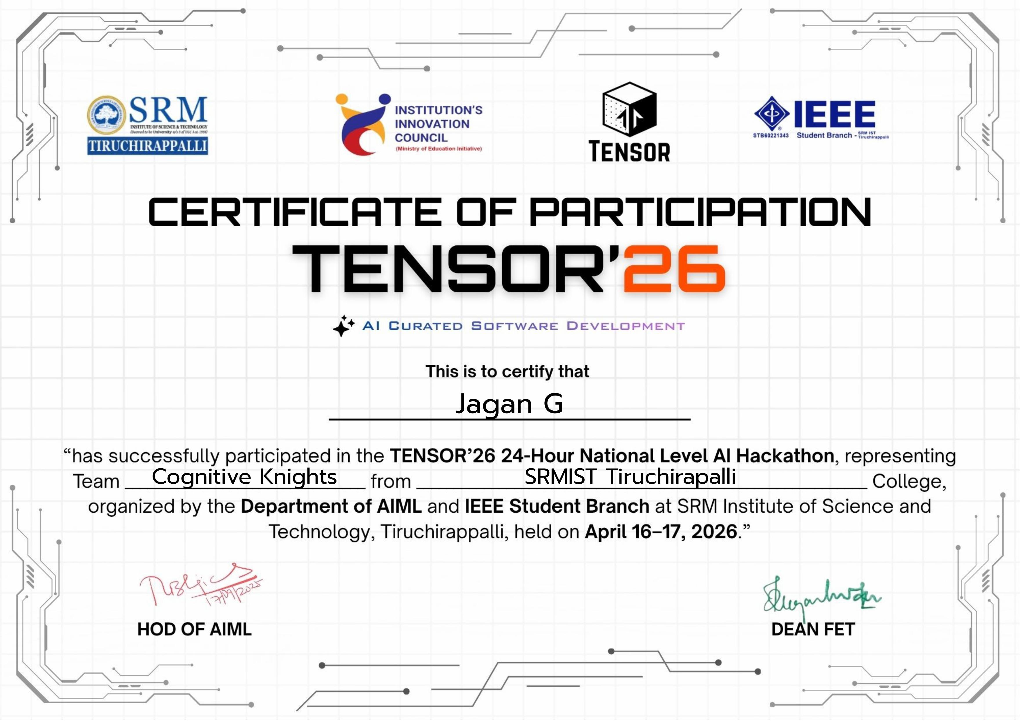 Tensor 26